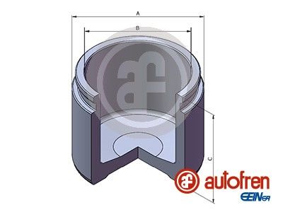 Поршень, гальмівний супорт, Autofren D025820