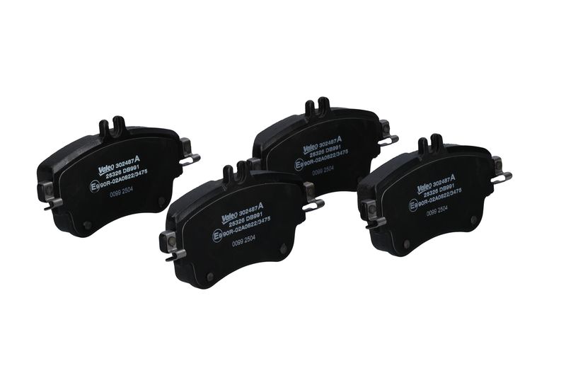 Piduriklotsi komplekt, ketaspidur, VALEO 302487A