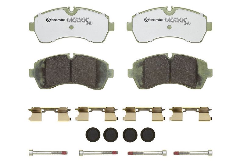 BREMBO P50059G Brake Pad Set, disc brake