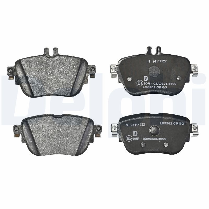 Piduriklotsi komplekt, ketaspidur, DELPHI LP3262