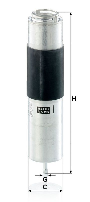 MANN-FILTER WK5016z Fuel Filter