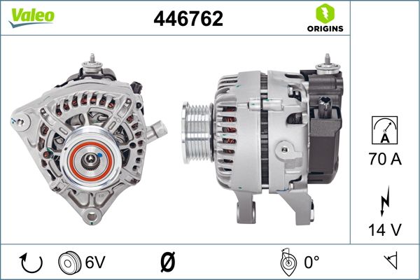 Γεννήτρια  VALEO ORIGINS NEW O.E. TECHNOLOGY