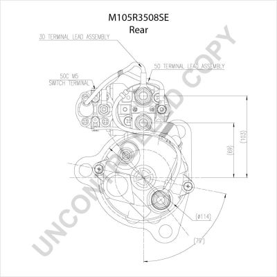 Startér M105R3508SE