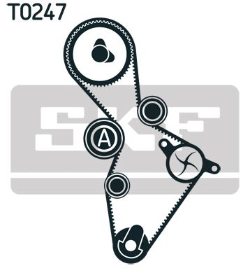 SKF VKMC 01222-1 Water Pump & Timing Belt Kit