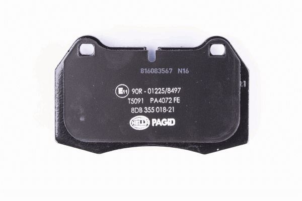 HELLA PAGID 8DB 355 018-211 Brake Pad Set, disc brake