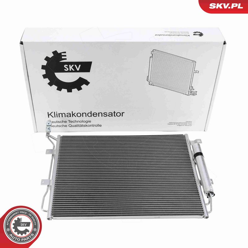 ESEN SKV 86SKV506 Condenser, air conditioning