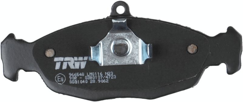 TRW GDB1040 Brake Pad Set, disc brake