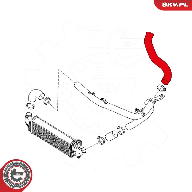 Laadimisõhu voolik, ESEN...