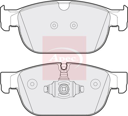APEC Brake Pad Set, disc brake PAD2130