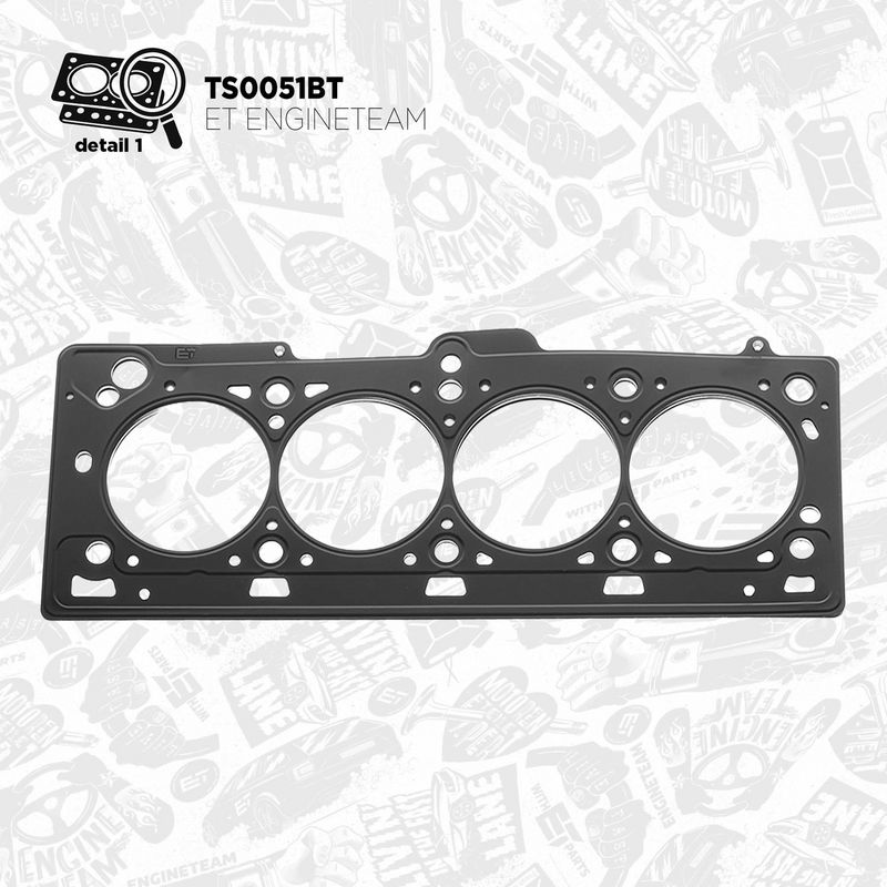 ET ENGINETEAM TS0051BT Gasket Kit, cylinder head