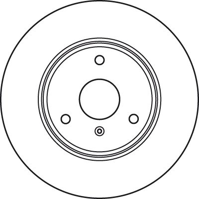 TRW DF4961 Brake Disc