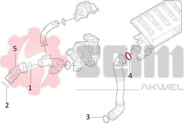 SEIM 981713 Charge Air Hose
