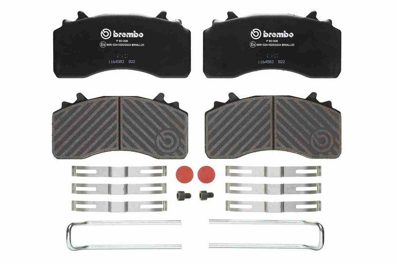 BREMBO P B3 006 Brake Pad Set, disc brake