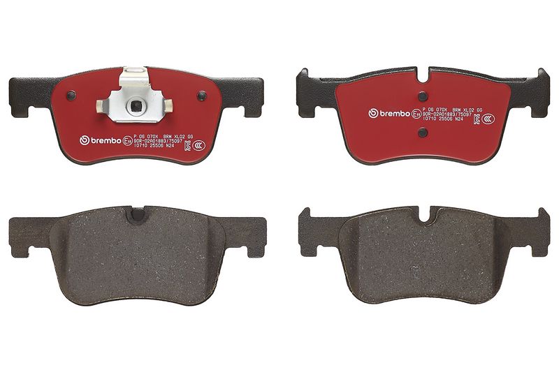 Set placute frana,frana disc P 06 070X BREMBO