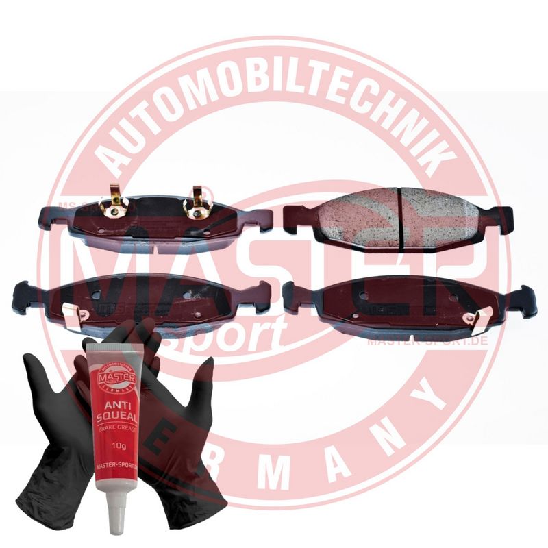 set placute frana,frana disc MASTER SPORT 13046072062N-SET-MS