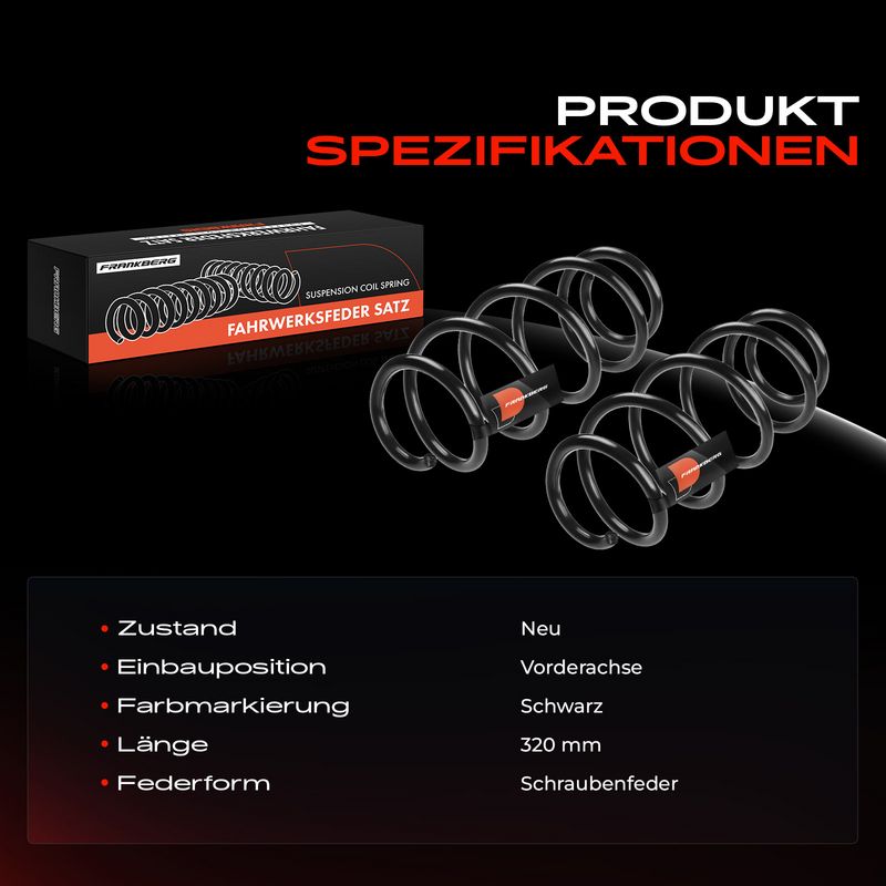 Frankberg 5481FB0008377 Suspension Spring