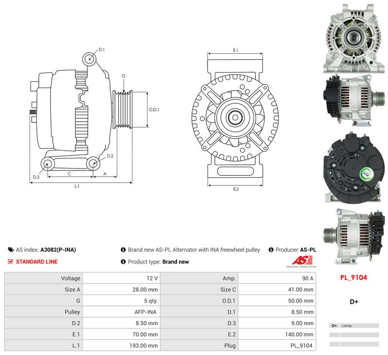 Prekės atitinka OEM kodą: 012154440280