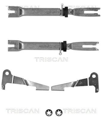 TRISCAN Utánállító készlet, dobfék 8105 103011