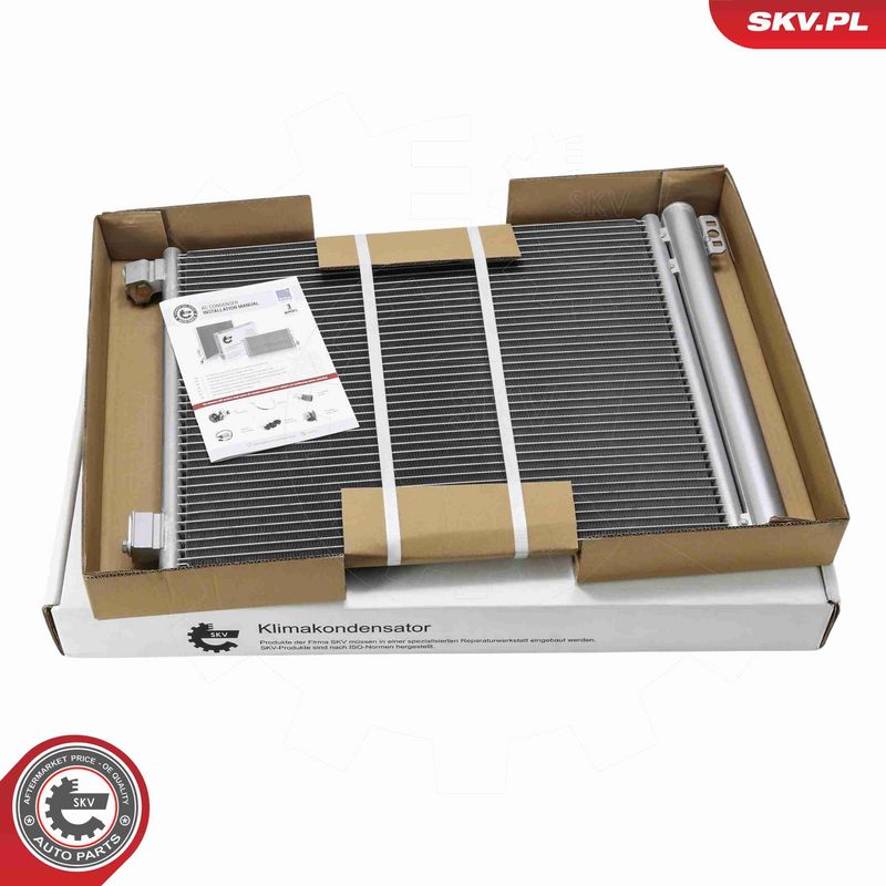 ESEN SKV 86SKV524 Condenser, air conditioning