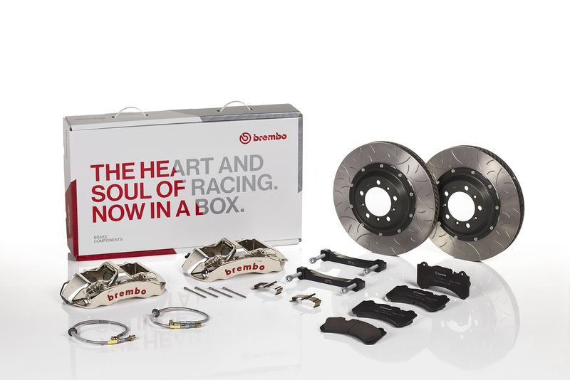 BREMBO Didelio efektyvumo stabdžių komplektas