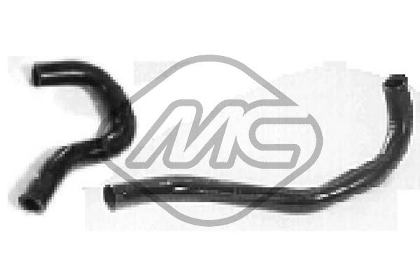 Metalcaucho 08360 - Pipe, EGR valve