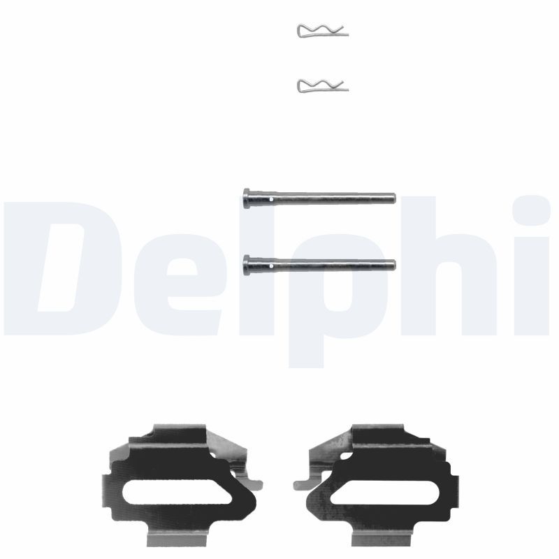 DELPHI Комплектующие, колодки дискового тормоза