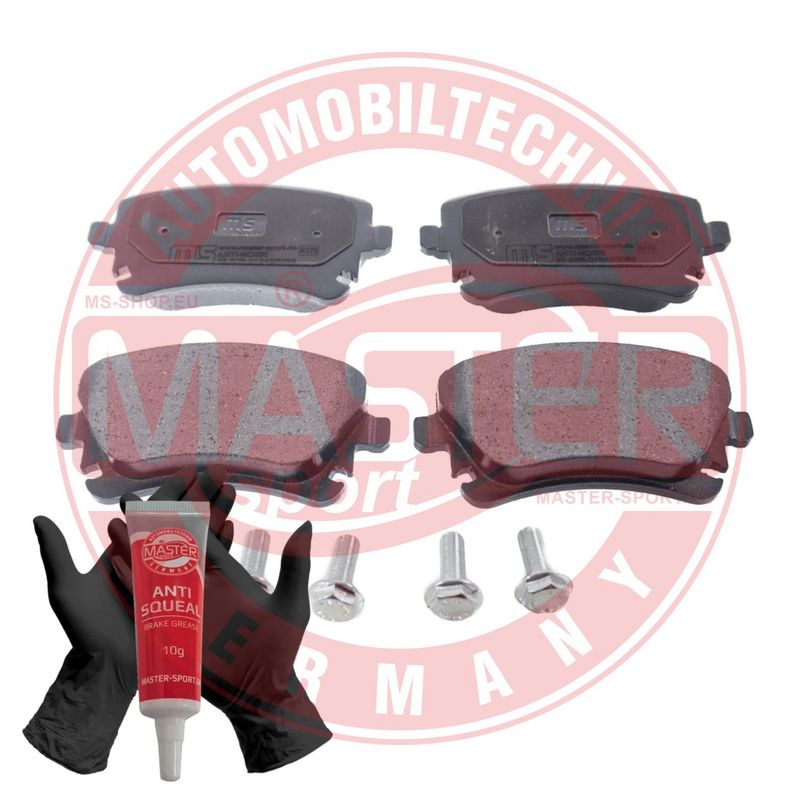 set placute frana,frana disc MASTER SPORT 13046028892N-SET-MS