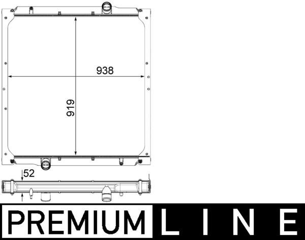 Product Image - Radiateur - CR1041000P - MAHLE