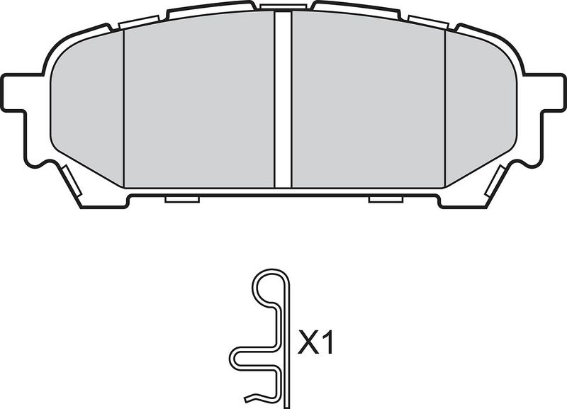 Juego de pastillas de freno