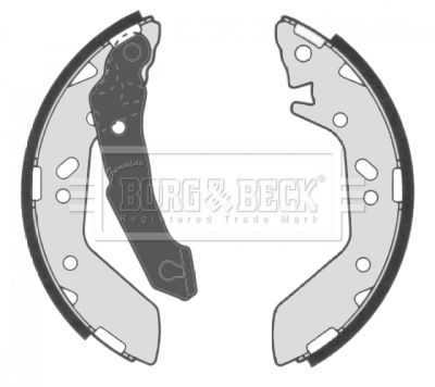 BORG & BECK fékpofakészlet BBS6311