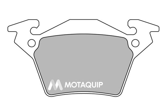 MOTAQUIP fékbetétkészlet, tárcsafék LVXL554