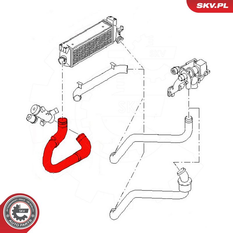 Laadimisõhu voolik, ESEN SKV 54SKV061