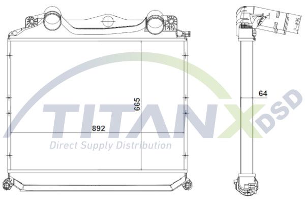 Chladič turba IC139007