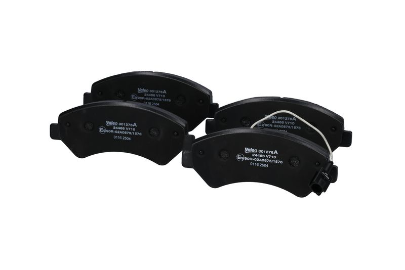 Sada brzdových destiček, kotoučová brzda 301276A