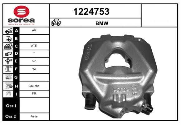 ETRIER DE FREIN - BMW / AV