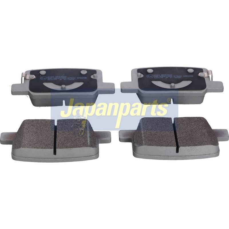 Piduriklotsi komplekt, ketaspidur JAPANPARTS PP-0333AF