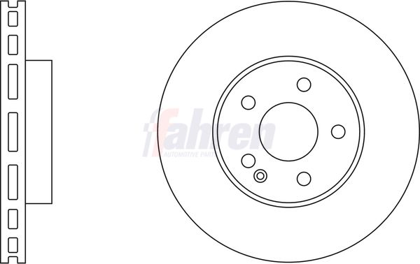Fahren Brake Disc FBD6110