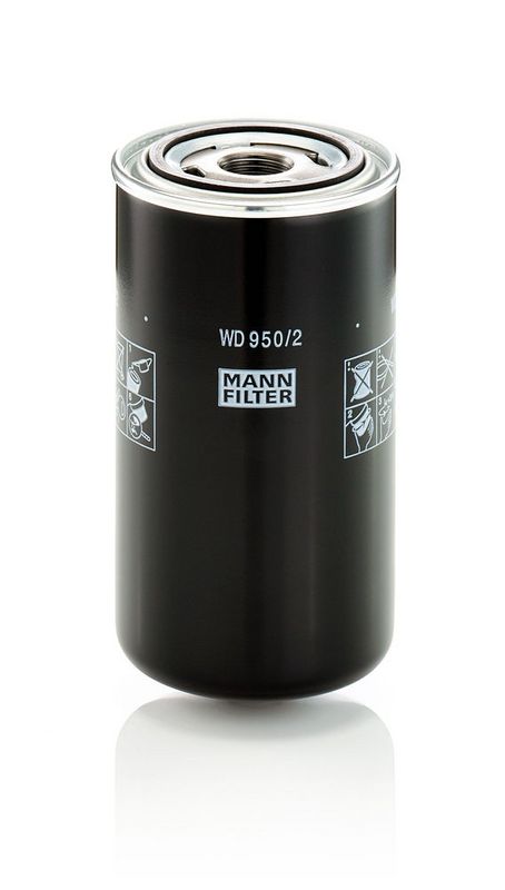 Filtru hidraulic, cutie de viteze automata WD 950/2 MANN-FILTER