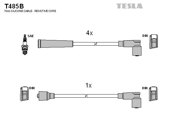 Комплект электропроводки TESLA