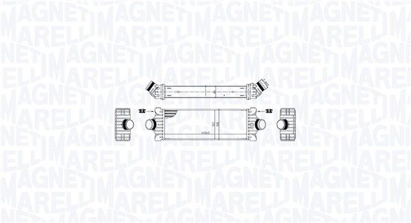 Охолоджувач наддувального повітря, Magneti Marelli 351319206050