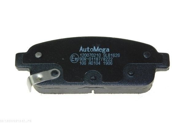 AUTOMEGA 120070210 Brake Pad Set, disc brake