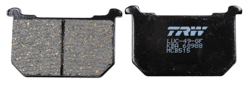 Bremsbelagsatz, Scheibenbremse