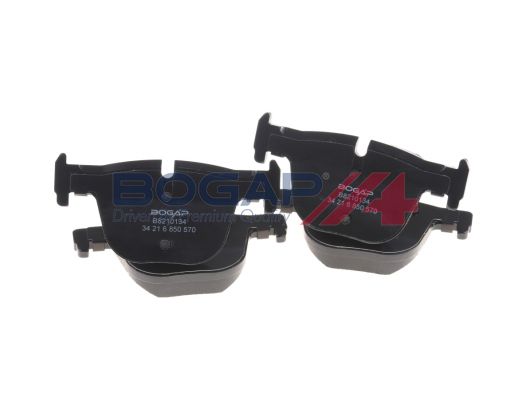 BOGAP B8210134 Колодки гальмівні (задні) BMW 3 (F30/F31/F34/F80)/4 (F32/F36/F82) 11-