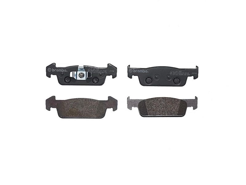 комплект спирачно феродо, дискови спирачки BREMBO