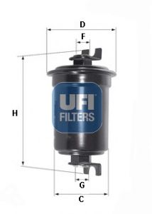 UFI Üzemanyagszűrő 31.547.00