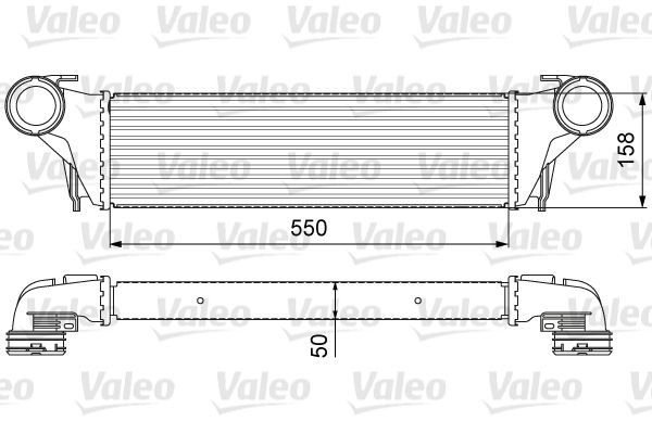 Охолоджувач наддувального повітря, Valeo 818618