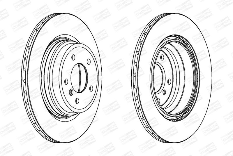 Disc frana 562334CH-1 CHAMPION