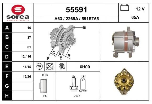 EAI generátor 55591