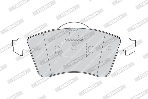 FERODO FVR1163 Brake Pad Set, disc brake