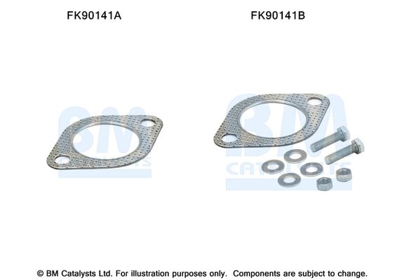 BM CATALYSTS szerelőkészlet, katalizátor FK90141